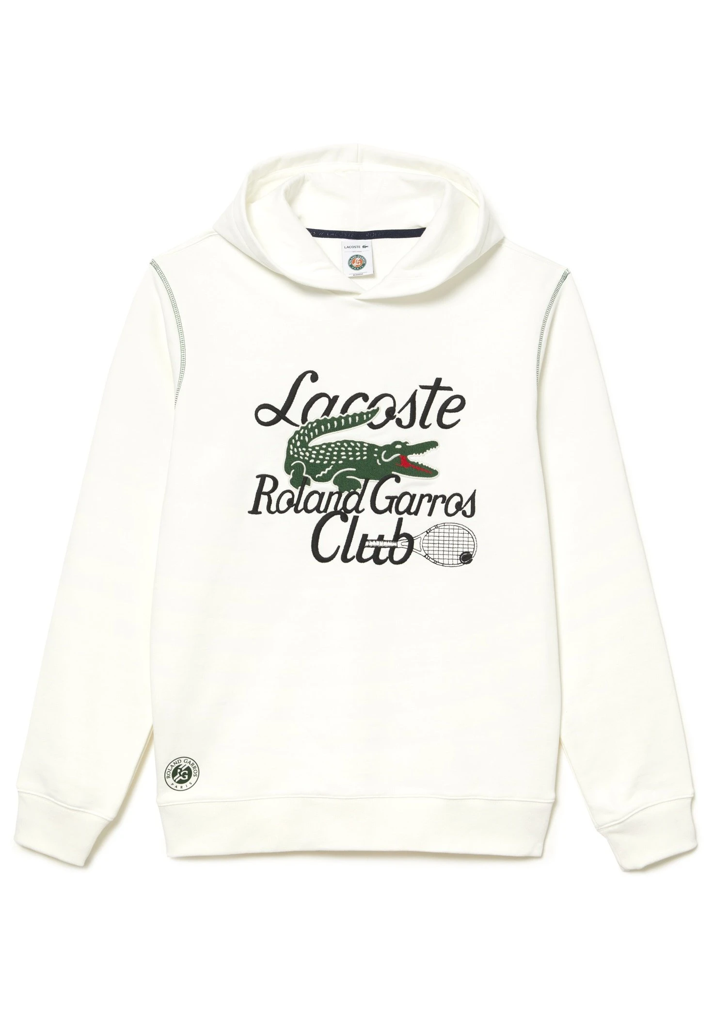 Lacoste Sport Hoodie - Blanc 1 Lacoste Sport Hoodie - Blanc