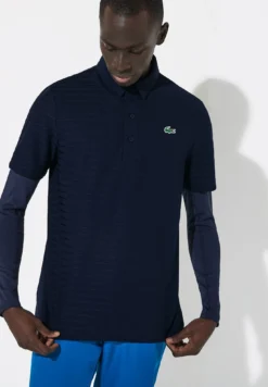 Lacoste Sport Stripe - Poloshirt - Navy Blue