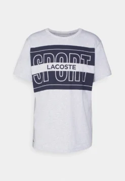 Lacoste Sport Logo Graphic - T-Shirt Print - Gris Chine -Lacoste Sport abdc6e3296384aa59bcd4f694c9483f4 scaled
