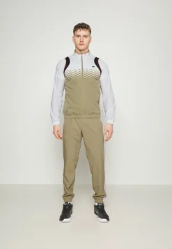 Lacoste Sport Tracksuit - Trainingspak - Blanc/Beige/Bleu/Orange