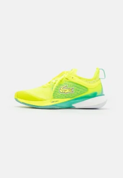 Lacoste Sport Ag-Lt23 Lite - Tennisschoenen Voor Alle Ondergronden - Yellow/Green