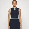 Lacoste Sport Golf Dress - Jurken - Bleu Marine Vert Clair