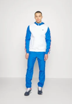 Lacoste Sport Hodded - Trainingspak - White/Kingdom