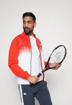 Lacoste Sport Tracksuit - Trainingspak - Corrida/White-Corrida-Corrida-White-Blue Night -Lacoste Sport cd811a2bda9b4d3c9790405fba1292c9 scaled