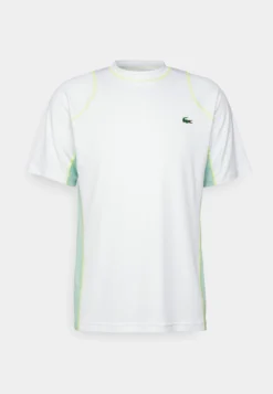 Lacoste Sport Tennis Tour - Sport T-Shirt - White/Pastille Mint-Lima -Lacoste Sport d558e8020d59458ea0daadadb8b59e11 scaled