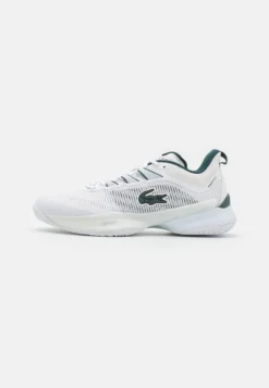 Lacoste Sport Ag-Lt23 Ultra - Tennisschoenen Voor Alle Ondergronden - White/Dark Green