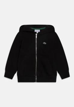 Lacoste Sport Sweater Met Rits - Black