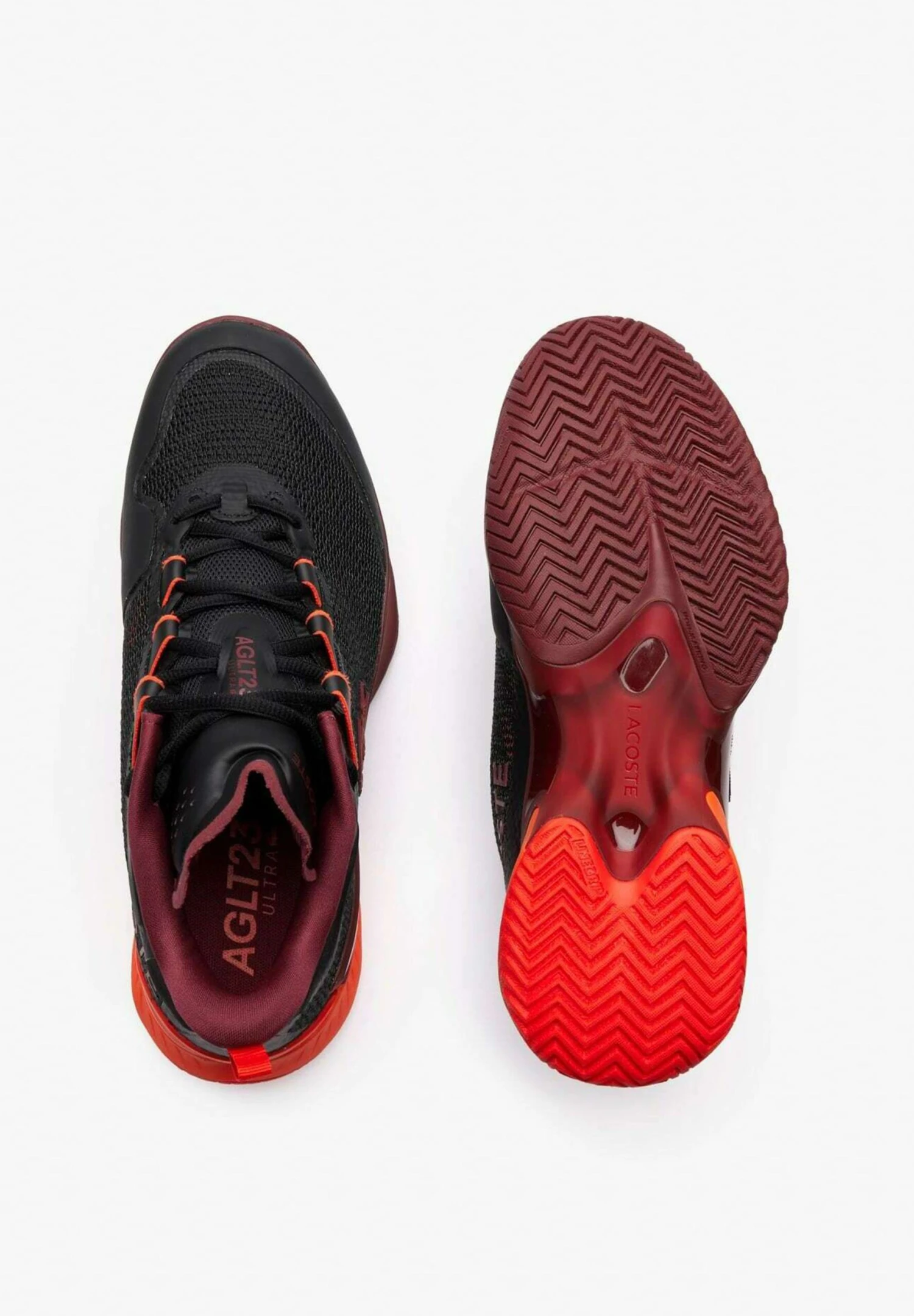 Lacoste Sport Ag-Lt23 Ultra - Tennisschoenen Voor Alle Ondergronden - Blk Burg X 4 Lacoste Sport Ag-Lt23 Ultra - Tennisschoenen Voor Alle Ondergronden - Blk Burg X - Afbeelding 4