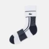 Lacoste Sport Unisex - Sportsokken - Blanc/Bleu