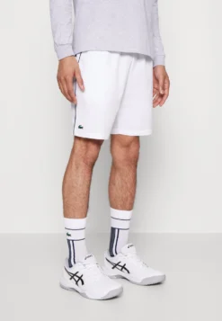 Lacoste Sport Tennis Short Tour - Korte Broeken - White/Navy Blue