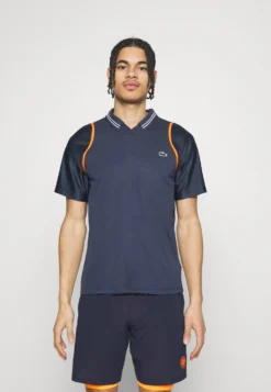 Lacoste Sport Tennis- Sport T-Shirt - Blue Night/White