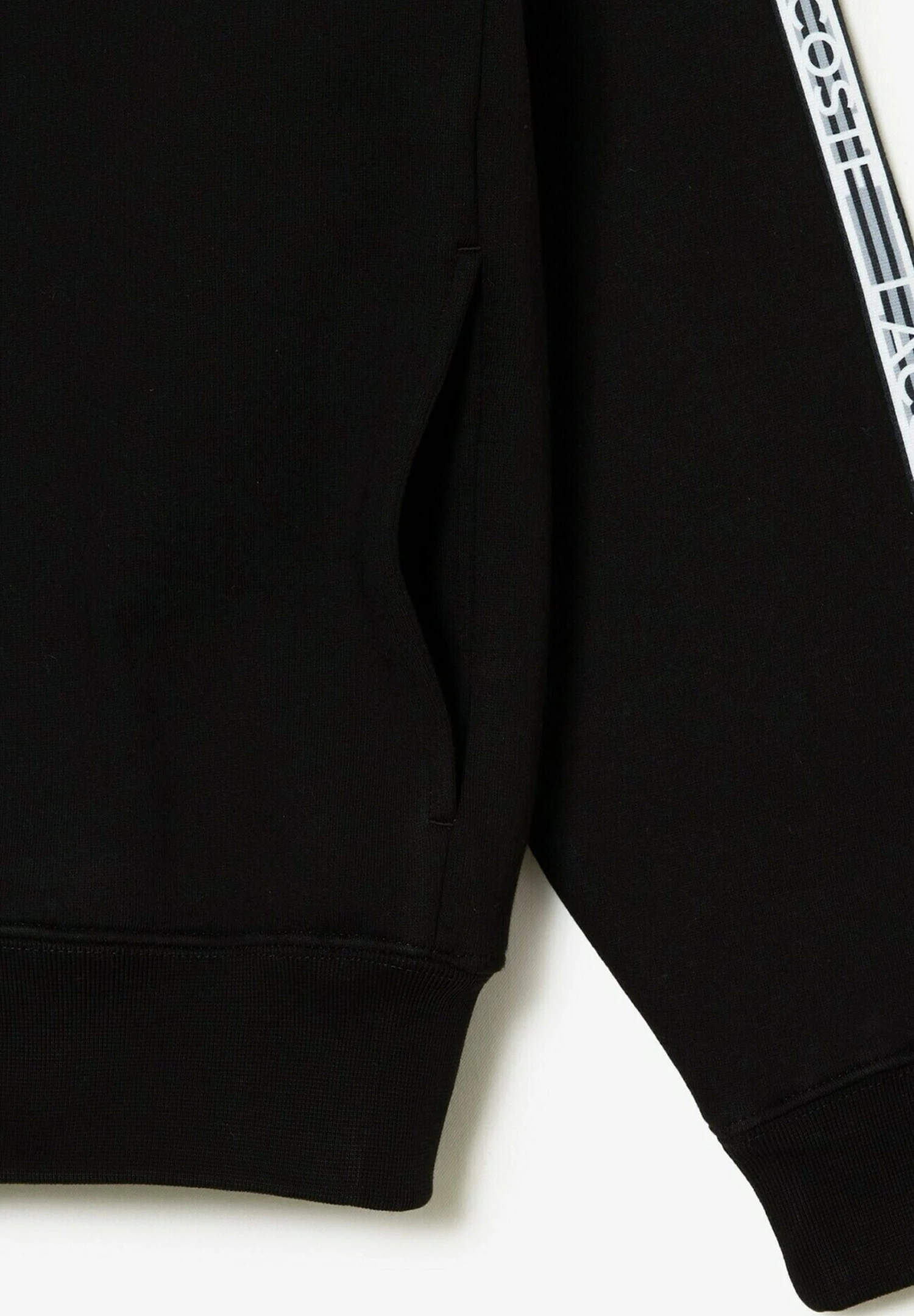 Lacoste Sport Jacket Tapered - Sweater Met Rits - Noir Blanc 3 Lacoste Sport Jacket Tapered - Sweater Met Rits - Noir Blanc - Afbeelding 3